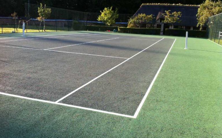 Maintenance court de tennis en Béton Poreux La Garenne Colombes
