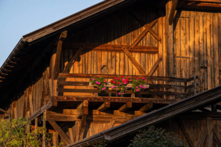 Chalet en bois en Haute-Savoie