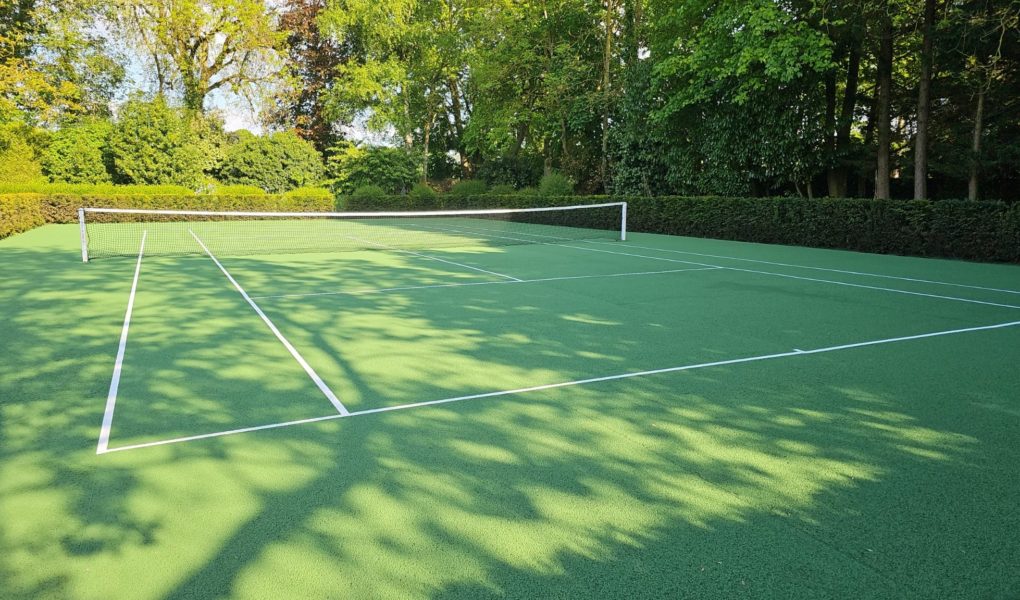 Construction court de tennis Saint-Raphaël