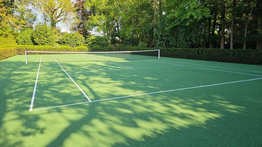 Construction court de tennis Saint-Raphaël