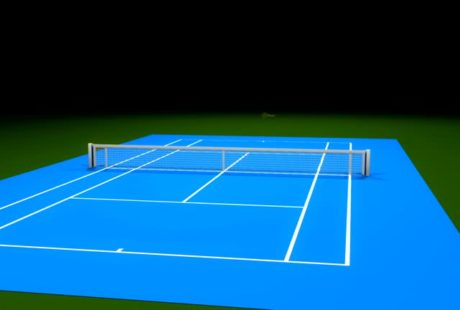 construction court de tennis à Mougins
