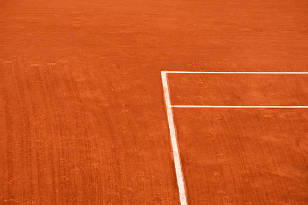 construction court de tennis en terre battue à Avignon